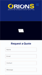 Mobile Screenshot of orions.com.au
